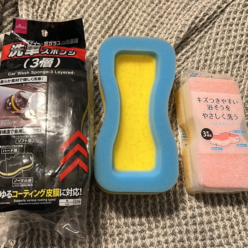 Japanese Sponge Set Sponge ASMR